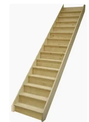 Un même escalier en bois utilisé dans deux questions formulées avec des tonalités opposées